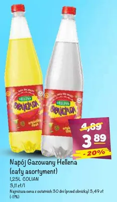 Napój gazowany Hellena Colian promocja w Arhelan