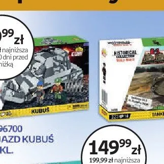 Klocki konstrukcyjne COBI Pojazd Kubuś 304 kl. promocja w Dzień Dziecka