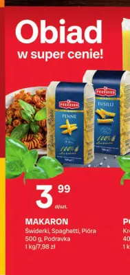 Makaron świderki Podravka promocja w Chorten