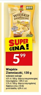 Chipsy Wiejskie Ziemniaczki promocja w Twój Market