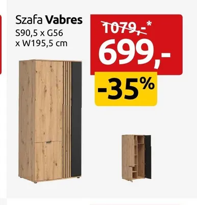 Szafa Vabres promocja w Black Red White