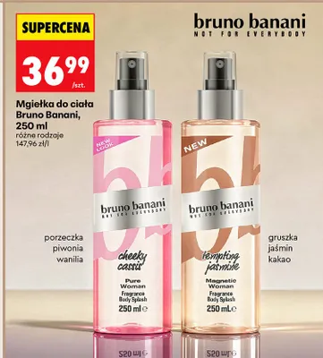 Mgiełka do ciała różne rodzaje promocja w Biedronka