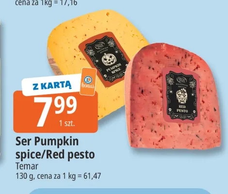 Ser Pumpkin spice Temar promocja w Leclerc