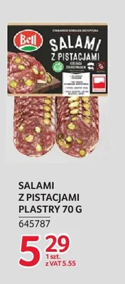 Salami z pistacjami plastry Bell promocja w Selgros