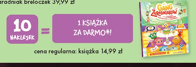 Książka Gang Zaradniaków promocja w Biedronka