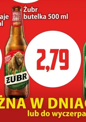 Piwo Żubr promocja w Kupiec