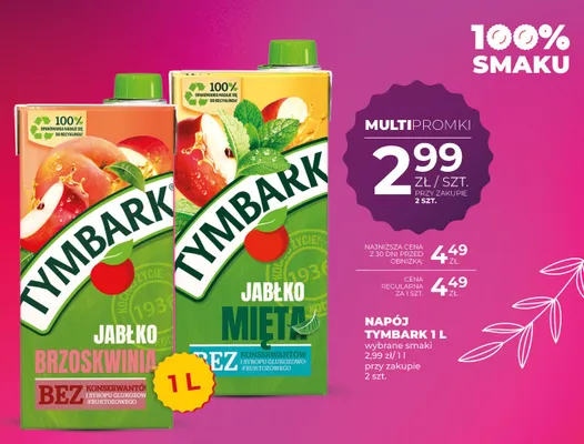 Napój Tymbark promocja w Duży Ben