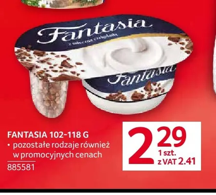 Jogurt Fantasia Danone promocja w Selgros