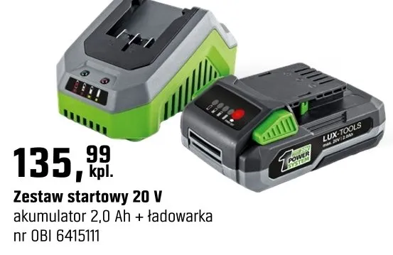 Zestaw startowy 20 V promocja w OBI