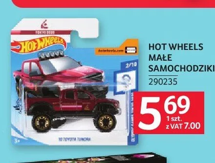 Małe samochodziki Hot Wheels promocja w Selgros