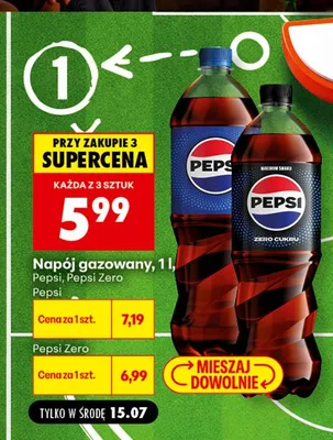 Napój gazowany Pepsi promocja w Biedronka