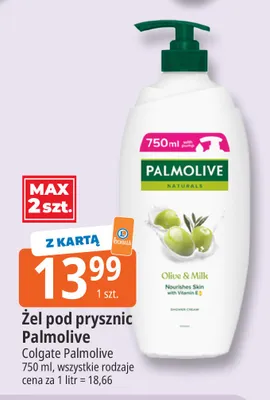 Żel pod prysznic Palmolive Olive & Milk promocja w Leclerc