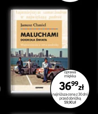 Książka Maluchami dookoła świata Janusz Chmiel promocja w Empik