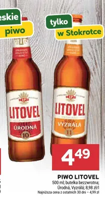 Piwo Litovel Úrodná promocja w Stokrotka
