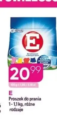 Proszek do prania E promocja w Drogerie Koliber