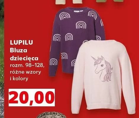 Bluzka i legginsy dziewczęce Lupilu promocja w Kaufland