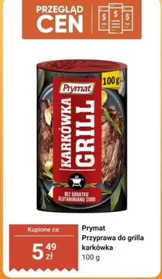 Przyprawa do grilla karkówka promocja w Dino