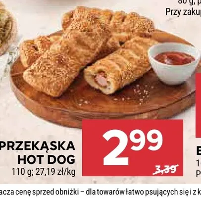 Przekąska hot dog promocja w Stokrotka