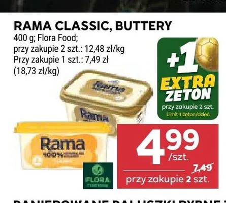 Margaryna Rama Classic promocja w Stokrotka