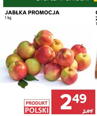 Jabłka promocja w Stokrotka