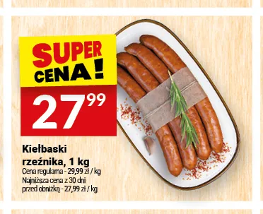 Kiełbaski rzeźnika Białecki Wędzarnia promocja w Twój Market