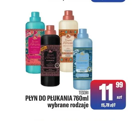 Płyn do płukania Tesori d'Oriente promocja w Tomi Markt
