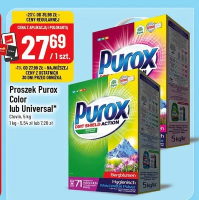 Proszek Color lub Universal promocja w POLOmarket