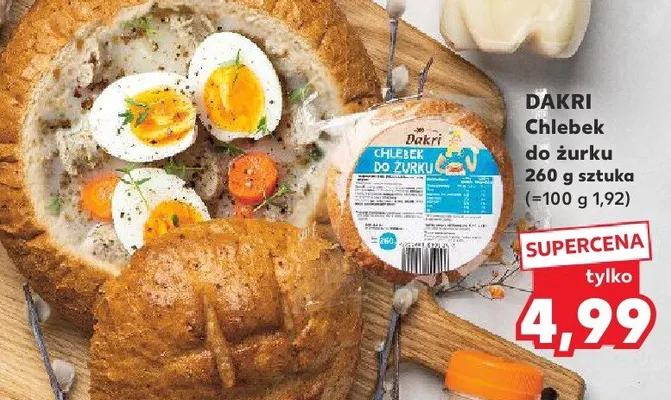 Chlebek do żurku promocja w Kaufland