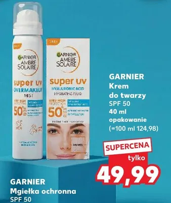 Krem do twarzy SPF 50 promocja w Kaufland
