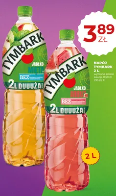 Napój Tymbark Jabłko Mięta promocja w Duży Ben