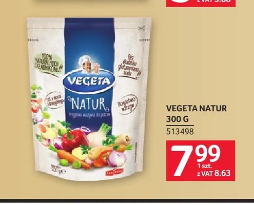 Przyprawa Vegeta Natur promocja w Selgros