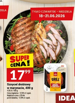 Sznycel drobiowy w marynacie Białecki promocja w Twój Market