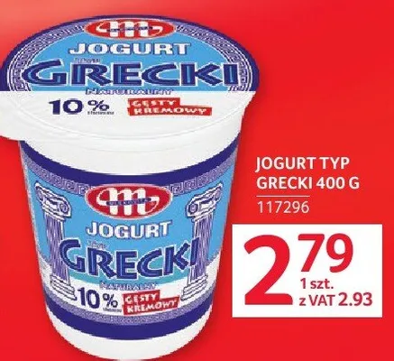 Jogurt typ grecki 400 g promocja w Selgros