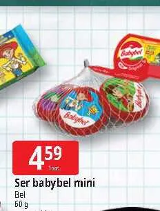 Ser Babybel mini Bel promocja w Leclerc