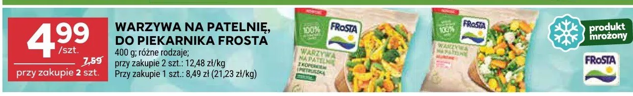 Warzywa na patelnię, do piekarnika promocja w Stokrotka