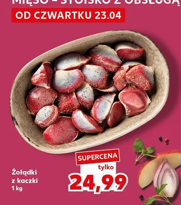 Żołądki z kaczki promocja w Kaufland