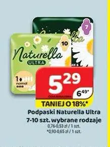 Podpaski Naturella Ultra promocja w Delfin