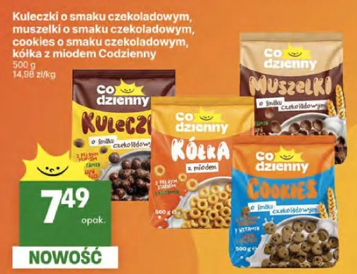 Cookies o smaku czekoladowym promocja w Delikatesy Centrum