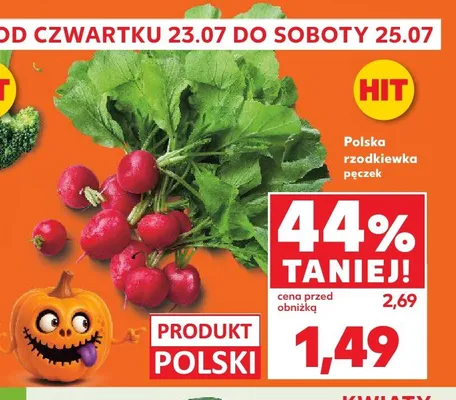 Rzodkiewka Polska promocja w Kaufland