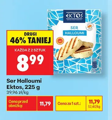 Ser Halloumi Ektos promocja w Biedronka