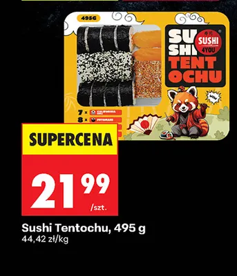 Sushi Tentochu Sushi 4You promocja w Biedronka