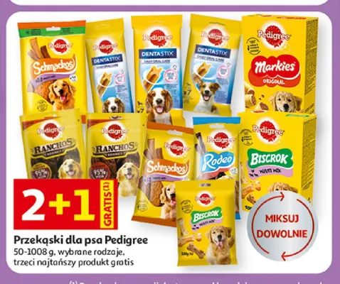 Przekąski dla psa Pedigree promocja w Auchan