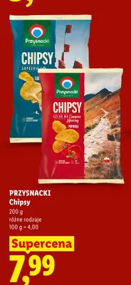 Chipsy Przysnacki Sól promocja w Lidl