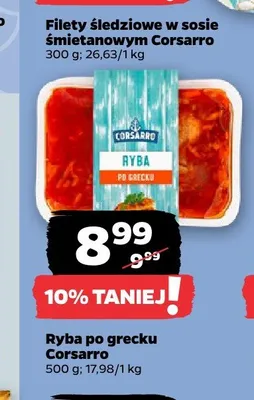 Ryba po grecku Corsarro promocja w Netto