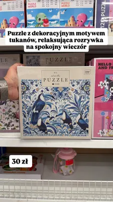Puzzle Inter Druk Art on Tiles 500 elementów promocja w Pepco