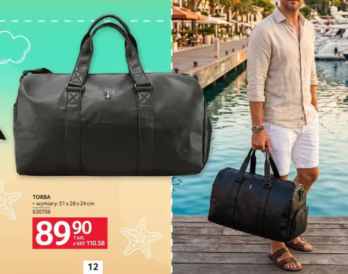 Torba 51x28x24 cm promocja w Selgros