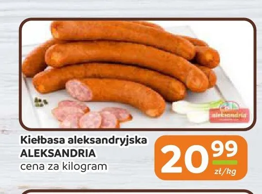 Kiełbasa aleksandryjska Aleksandria promocja w Społem Częstochowa