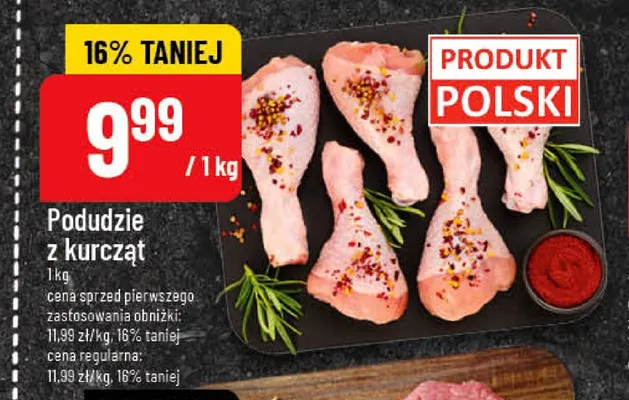 Podudzie z kurcząt promocja w POLOmarket