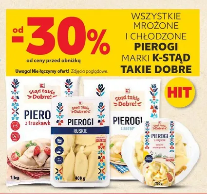 Pierogi ruskie K-Stąd Takie Dobre promocja w Kaufland