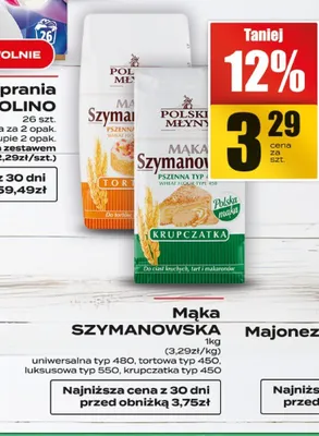 Mąka promocja w Supeco